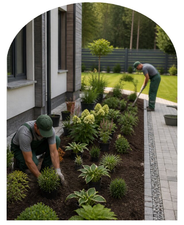 Цветники под ключ в Салехарде по цене от 9098 р. | Метпроект-Слх